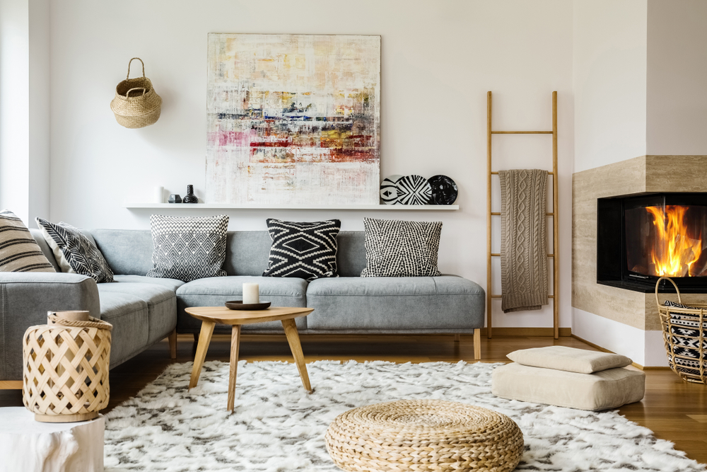 Muurdecoratie in de woonkamer: Van lege muur tot blikvanger in 4 stappen