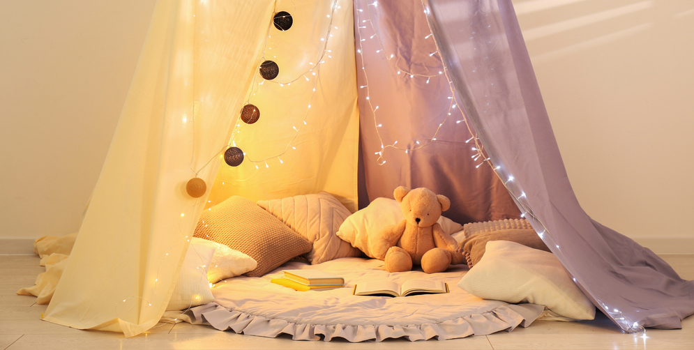 De succesformule voor een leeshoekje in de kinderkamer. Voorlezen was nog nooit zo leuk.