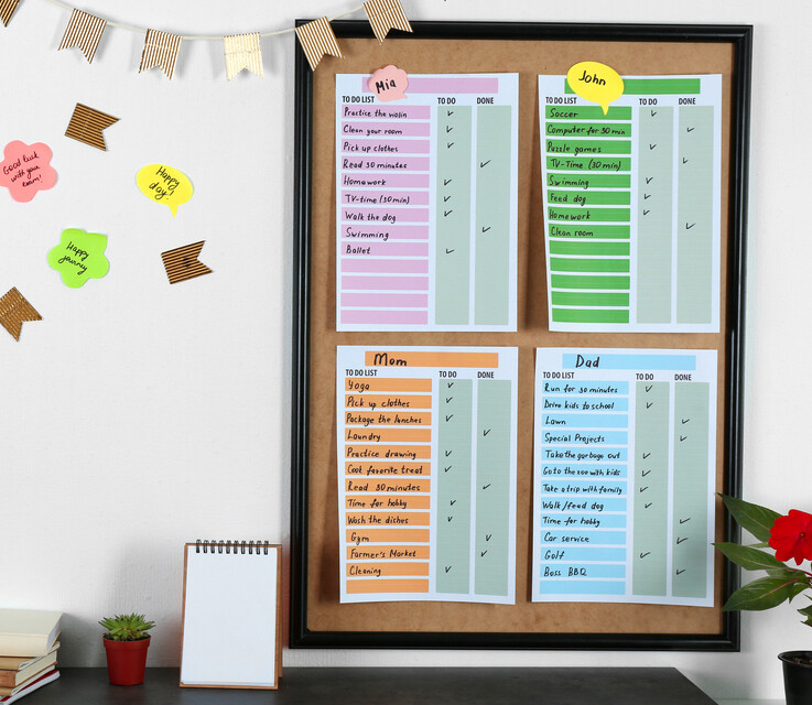 Back to school! Met een handig planbord kom je het schooljaar door