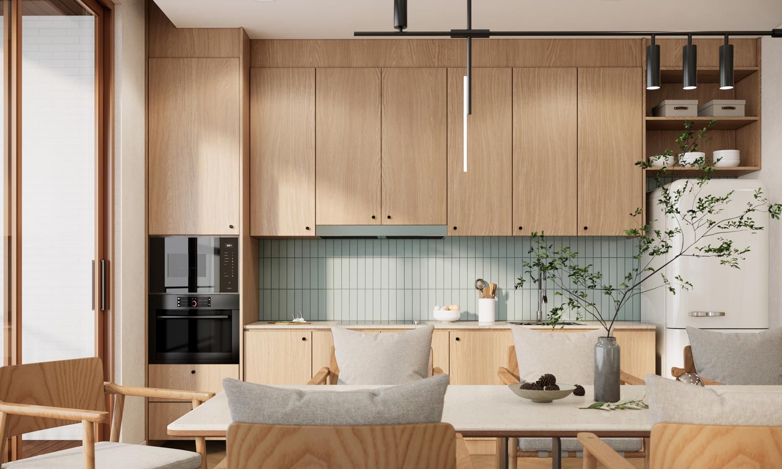 Zo combineer je natuurlijke materialen in je keukeninterieur