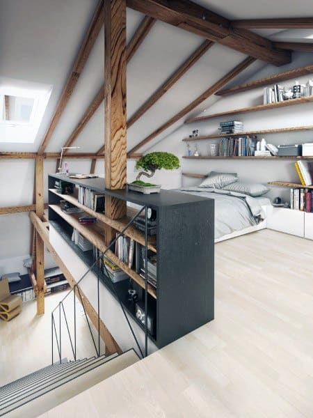 slaapkamer op half verdiep