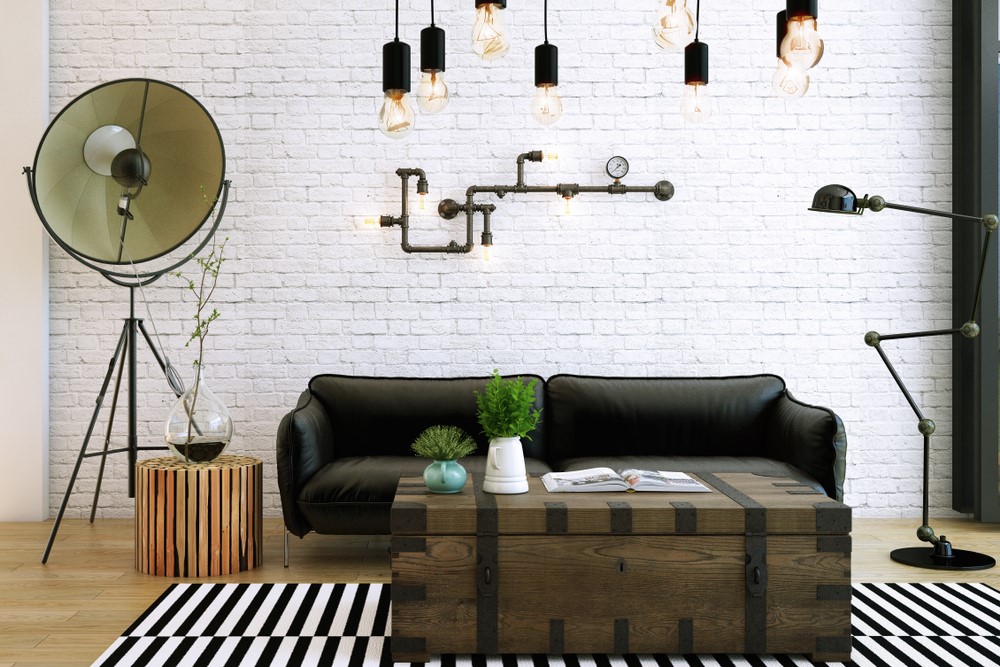 muurdecoratie lamp